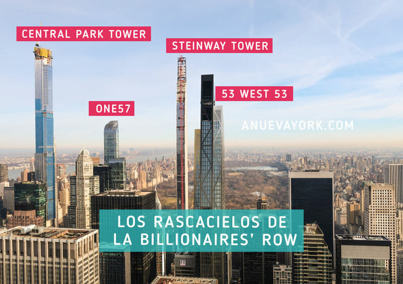 Los rascacielos de Nueva York en la Billionaires Row 2